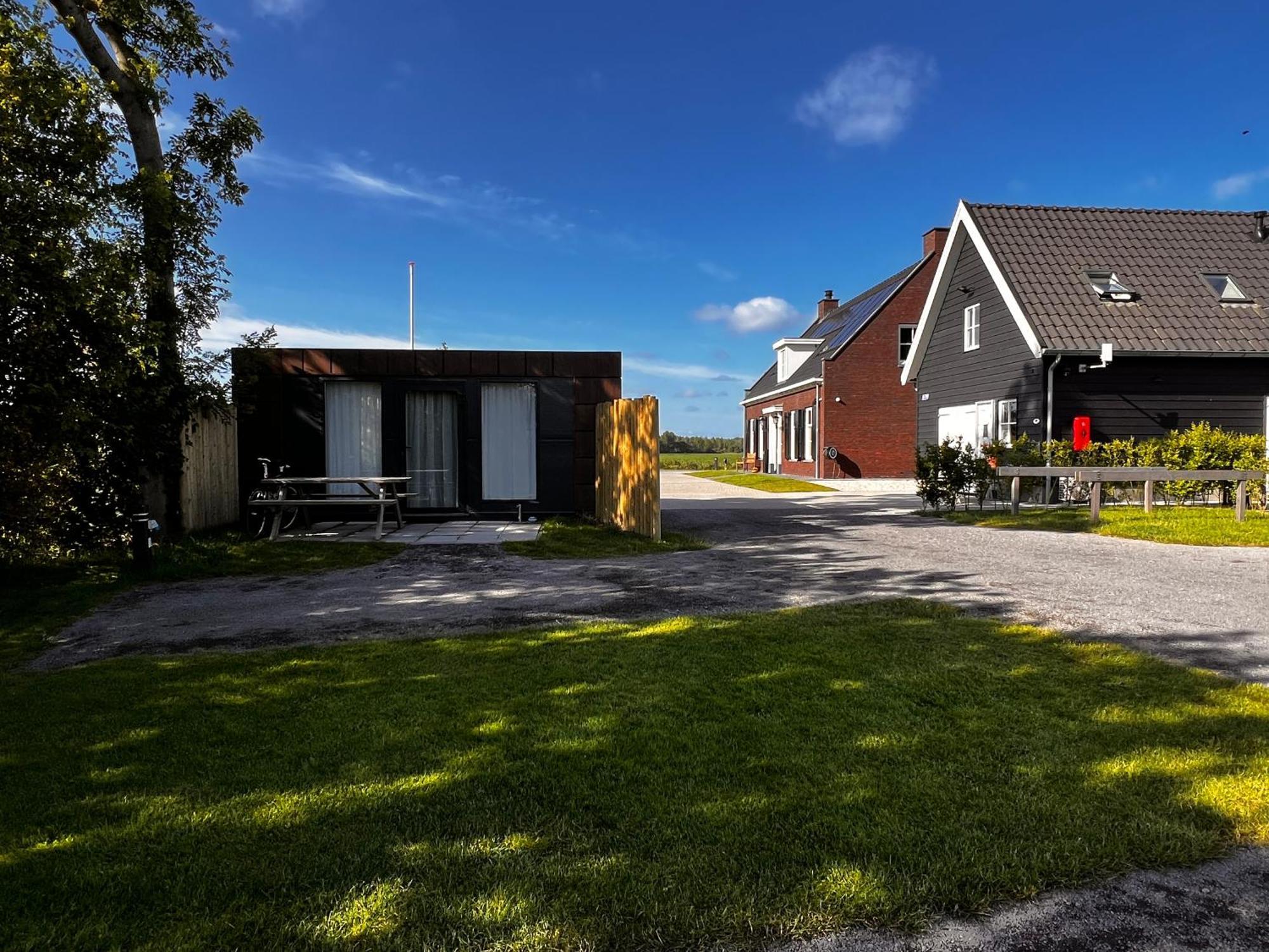 B&B Prive Tiny House Bij Zee Stellendam Luaran gambar