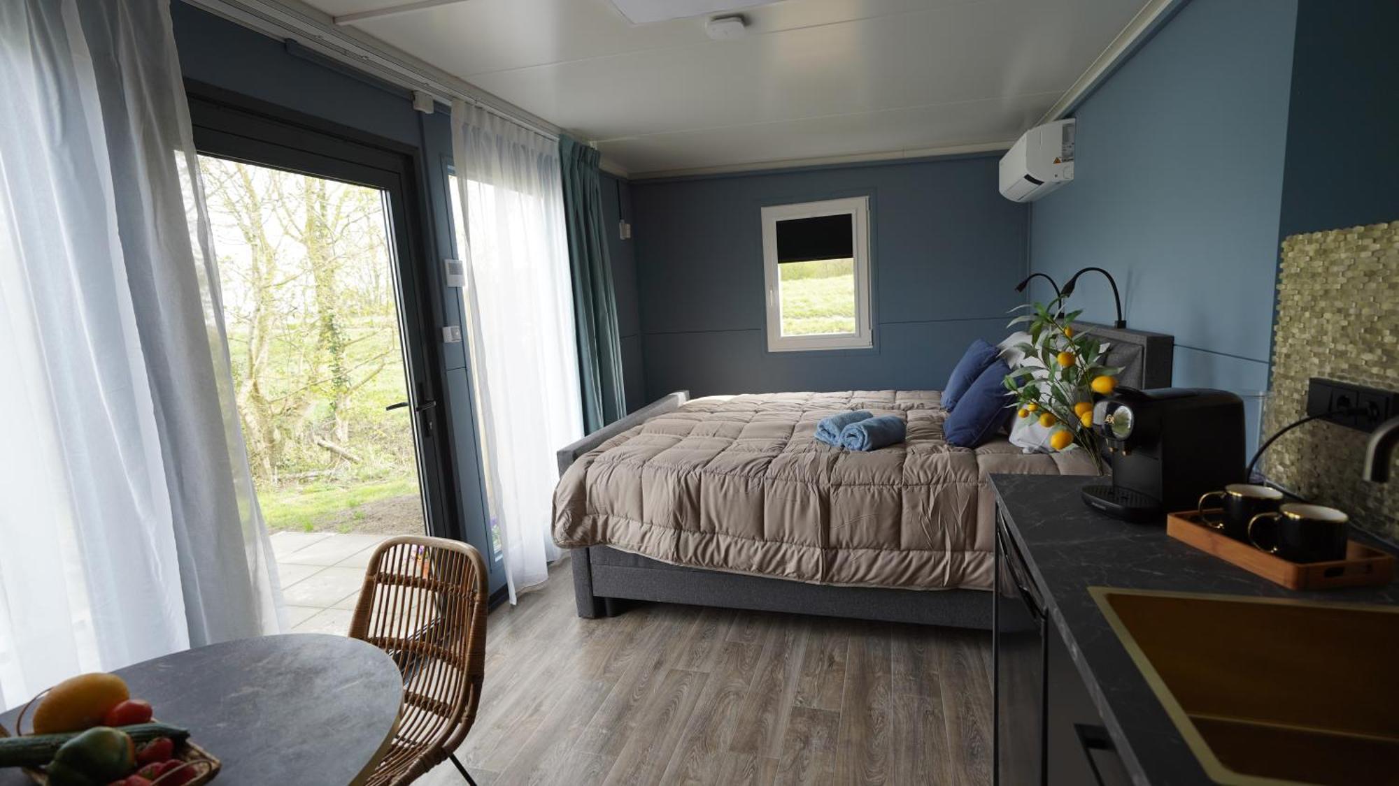 B&B Prive Tiny House Bij Zee Stellendam Luaran gambar
